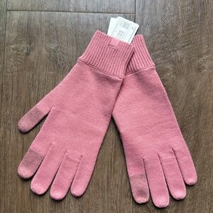 Lululemon Warm Revelation Gloves pink tide size XL NWT‎ wool